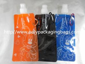 Quality Blue 0.16mm Nylon / LDPE Stand Up Pouch With Spout Eco-Friendly wholesale