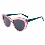 TAC Lens Cat Eye Sunglasses Women Acetate Frame Anti Dazzle Block UVA