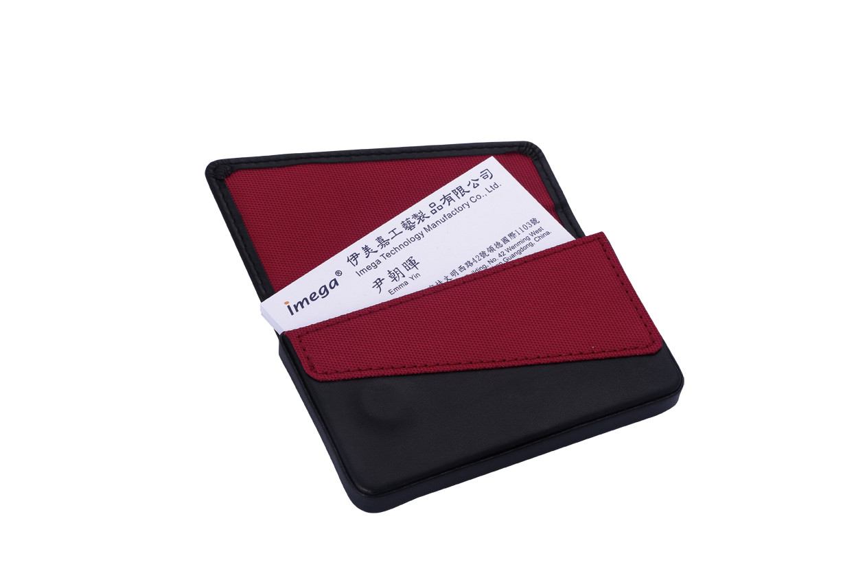 Rectangle Shape Business Card Case Slim And Compact Design