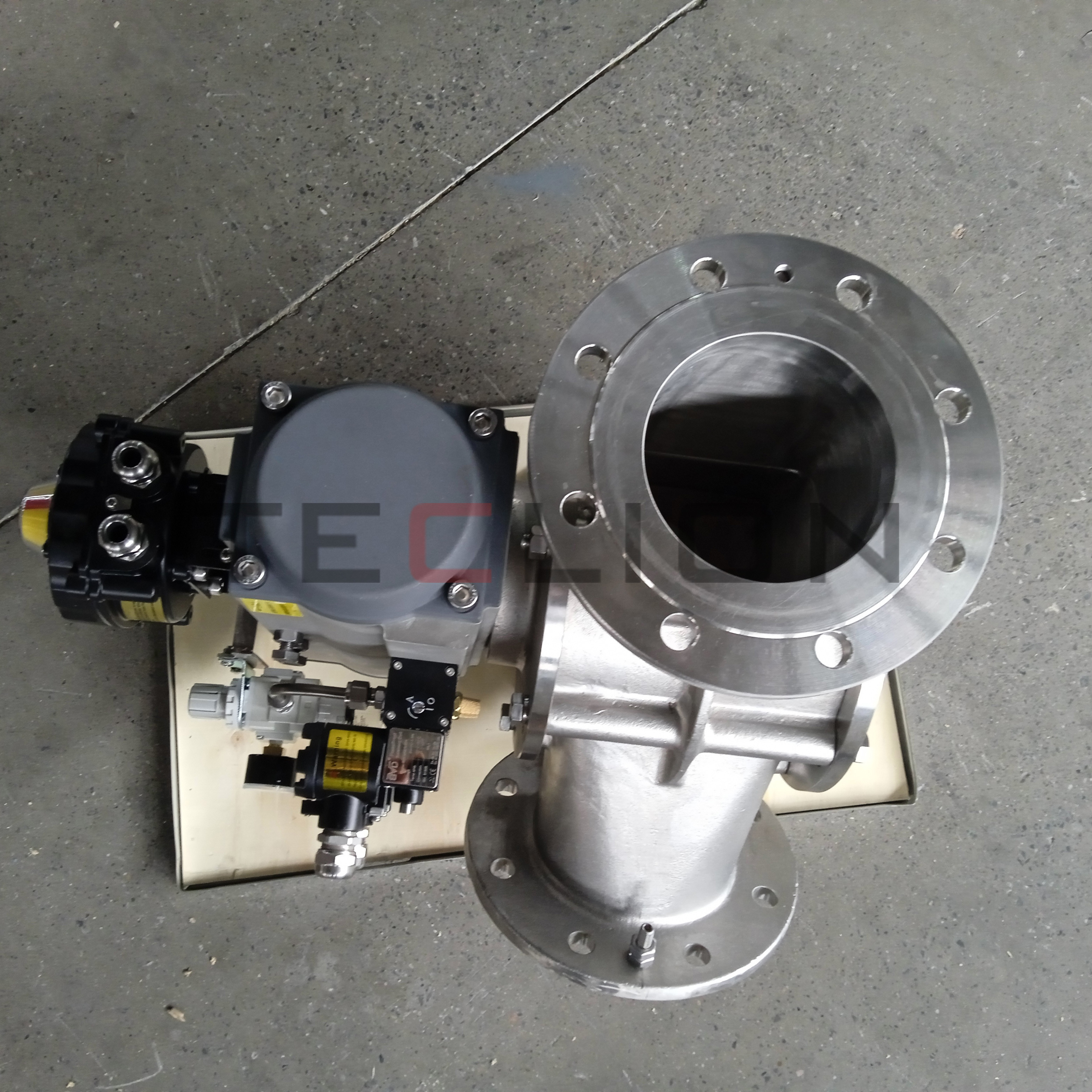Conventional configuration standard stainless steel Pneumatic Diverter Valve