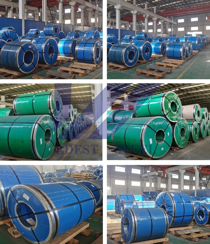 Thickness 0.3mm-16mm Type 304 Stainless Steel Coil Stock ISO9001 Certified 3