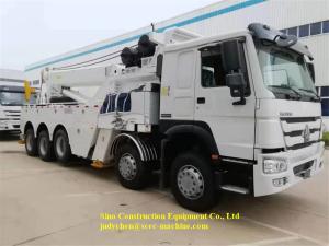 Quality HOWO Special Purpose Truck 8x4 40 Tons 50 Tons Heavy Duty Road Wrecker Truck wholesale