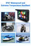 Wireless CarPlay Motorcycle Navigator 5-Inch Touch Screen for Driving and