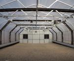 Greenhouse Blackout System Automated Light Deprivation White Or Black Color