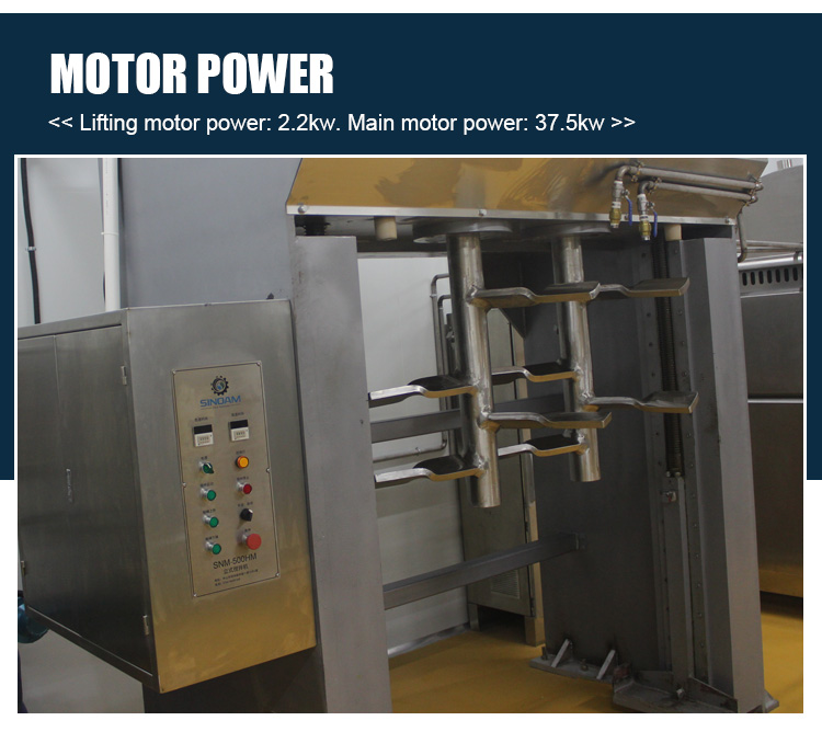 High Quality Biscuit Mixing Machine , Custom Industry Stand Dough Maker