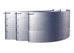 Beer Production stainless steel Pillow Plate Heat Exchanger Anti Fouling