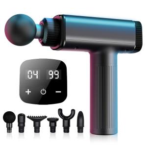 Quality LCD Display 30 Speeds Quiet Fascia Muscle Massage Gun wholesale