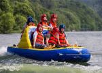 6 Riders Summer Inflatable Water Sport Toys , Towable Bandwagon Boat for Kids