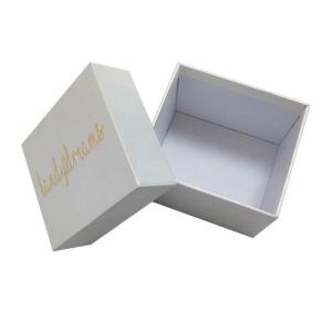 Quality Hot Stamping Lid Base 21x7x5.5cm Cardboard Packaging Box wholesale