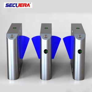 Quality Entrance electronic fingerprint used counter flap barrier turnstiles for sale wholesale