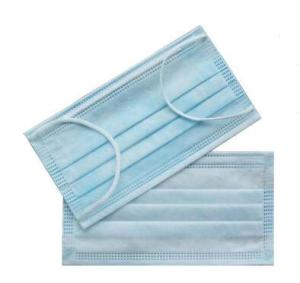 Quality Three Layers Isolation Face Masks Fliud Resistant 100% Latex Skin Friendly wholesale