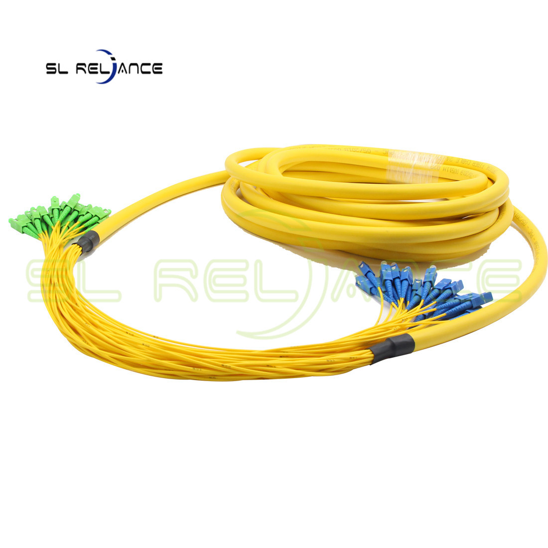 FTTB Simplex Fiber Optic Patch Cord , Indoor SM SC Fiber Jumpers