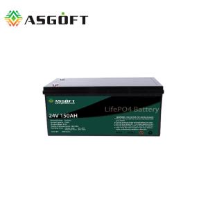 Quality Solar LFP 24V LiFePO4 Battery 150AH Pack Deep Cycle For Car RV Boat Energy Storage wholesale