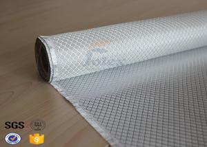 Quality Flame Retardant Fiberglass Fabric Silver Plated Fabric Double Sides 230g wholesale