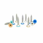 M20 Stainless Steel Cross Paint Self Tapping Screws Flat Head