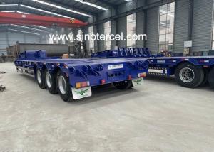Quality Mechanical Suspension Semi Lowbed Trailer 30000kg Semi Low Bed wholesale
