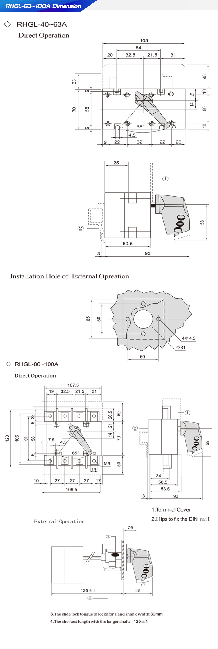 High Quality new Isolation Switch