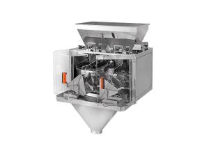Quality Salt Weighing Double Head 1.0L Turnover SS304 Linear Weigher wholesale