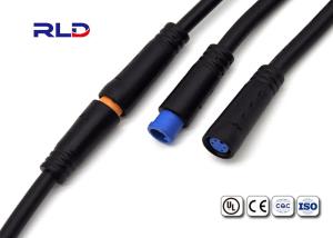 Quality 2 Pin IP65 Waterproof Connectors Compact Structure For Electric Bicycle Accessories wholesale