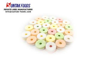 Quality OEM Bulk Candy With Assorted Fruit Flavor / Sugar Free Compress Candy wholesale