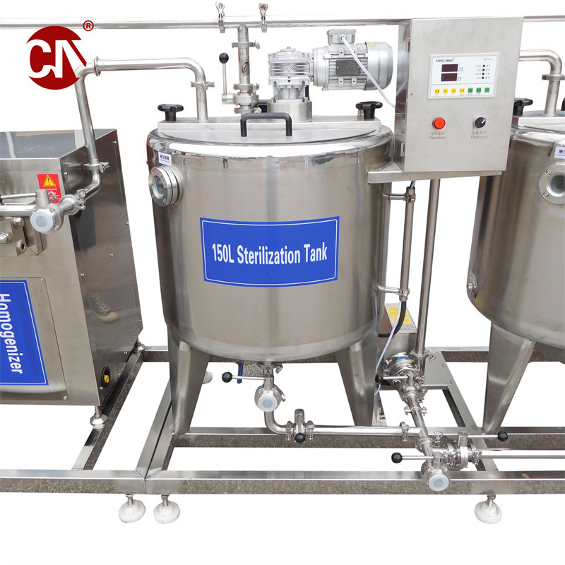 Viscous Fluid Honey Ice Cream Energy Drinks Milk Powder 100 Liter Stainless vacuum Mixing Tank with Agitator
