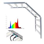 Plant UV And IR 1000W Led Grow Lights 6 Bars Aluminum Lm301b