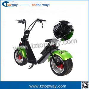 Quality disk brake Fat tire Adult citycoco electric scooter skateboard wholesale