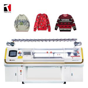 Quality Three System Sweater Flat Knitting Machine Automatic 66inch 10G wholesale