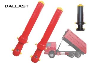 Quality 4 6 Inch Bore Dump Trailer Hydraulic Cylinder , Telescoping Hydraulic Ram wholesale