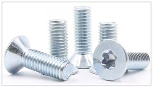 Quality Zinc Plated Steel Torx Countersunk Head Screws GB2673 Torx Drive Flat Head Screws wholesale