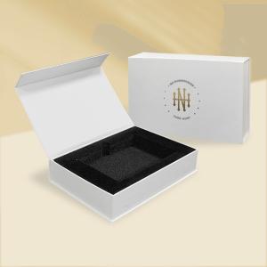Quality Sponge Liner 8x10 Photo Magnetic Rigid Box Custom Size Packaging for Luxury Albums wholesale