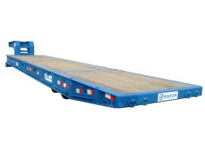 Quality 70t Payload 40ft Fixed Gooseneck Mafi Trailer Rol-Rol Trailer wholesale