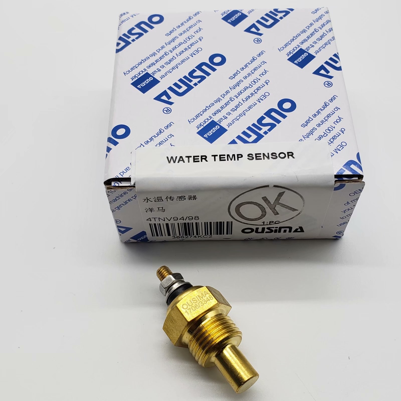 OUSIMSA Water Temperature Switch 4TNV94 4TNV98 For Excavator YANMAR