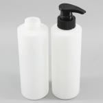 Shower Gel 32mm Matte 400ml HDPE Travel Pump Bottle