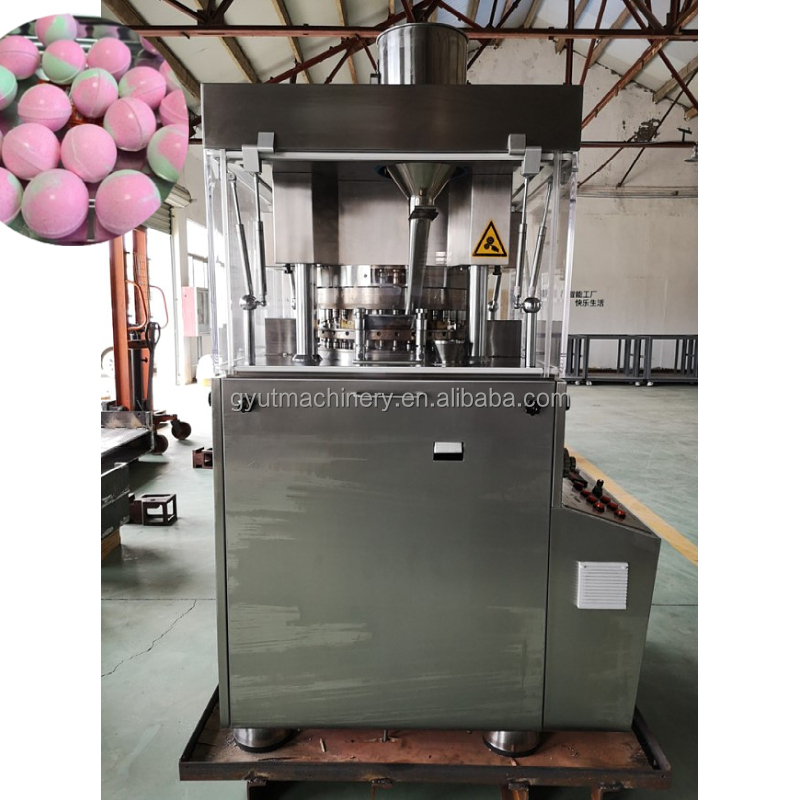 Small Orders Full Automatic Bath Ball Forming Machine for Making Square Round Bath Bomb