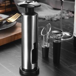 Quality Rechargeable Metal Bottle Opener Smart Auto Pourer Wine Opener in Stainless Steel wholesale