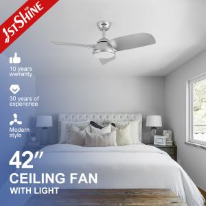 Quality Interior Decoration 42 Inch LED Ceiling Fan with 3 ABS Blades and High Luminous Flux wholesale