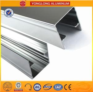 Quality Machinery Polished Aluminium Profile Silver White High Surface Brightness wholesale