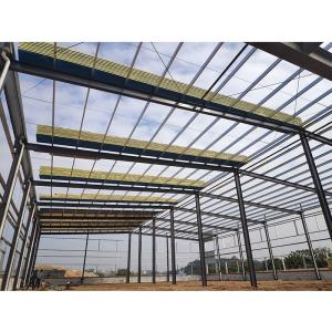 Quality Easy Build Prefab Structural Steel Warehouse , Prefabricated Agricultural Buildings Construction wholesale