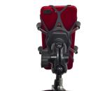 Black X Shape 3.5-6.5" Electric Bike Phone Holder RoHS Approval