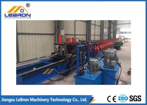 Quality Post Punch And Track Cutting Solar Strut Channel Roll Forming Machine Long Life Time wholesale