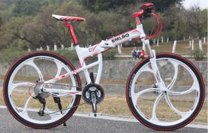 Quality Full Suspension Aluminum Folding Mountain Bike wholesale