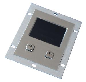 Quality Stainless Steel Panel Mounted Industrial Touchpad Mouse with 2 Raised Buttons wholesale