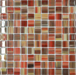 Quality Hand drawing crystal glass mosaic tiles for sale wholesale