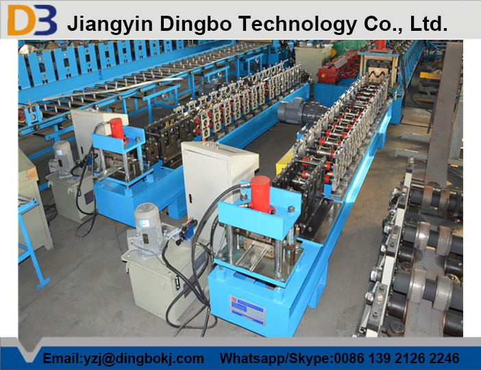 Hydraulic Cutting Steel Plate Roller Shutter Door Frame Cold Roll Forming Machine