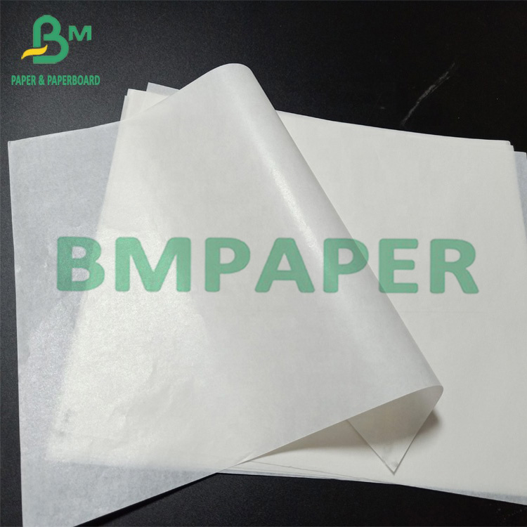  Food Grade 30gsm 40gsm 45gsm Printable MG White Kraft Paper For Packing (3)