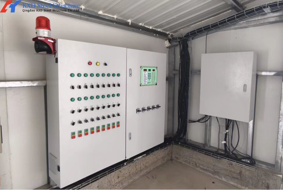 Q235 Q345 Steel Structure Broiler Chicken House Customized For Efficient Meat Yield