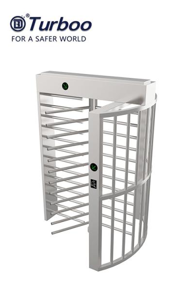 Stainless Steel Full Height Gate 24V Security Full Height Turnstile Gate