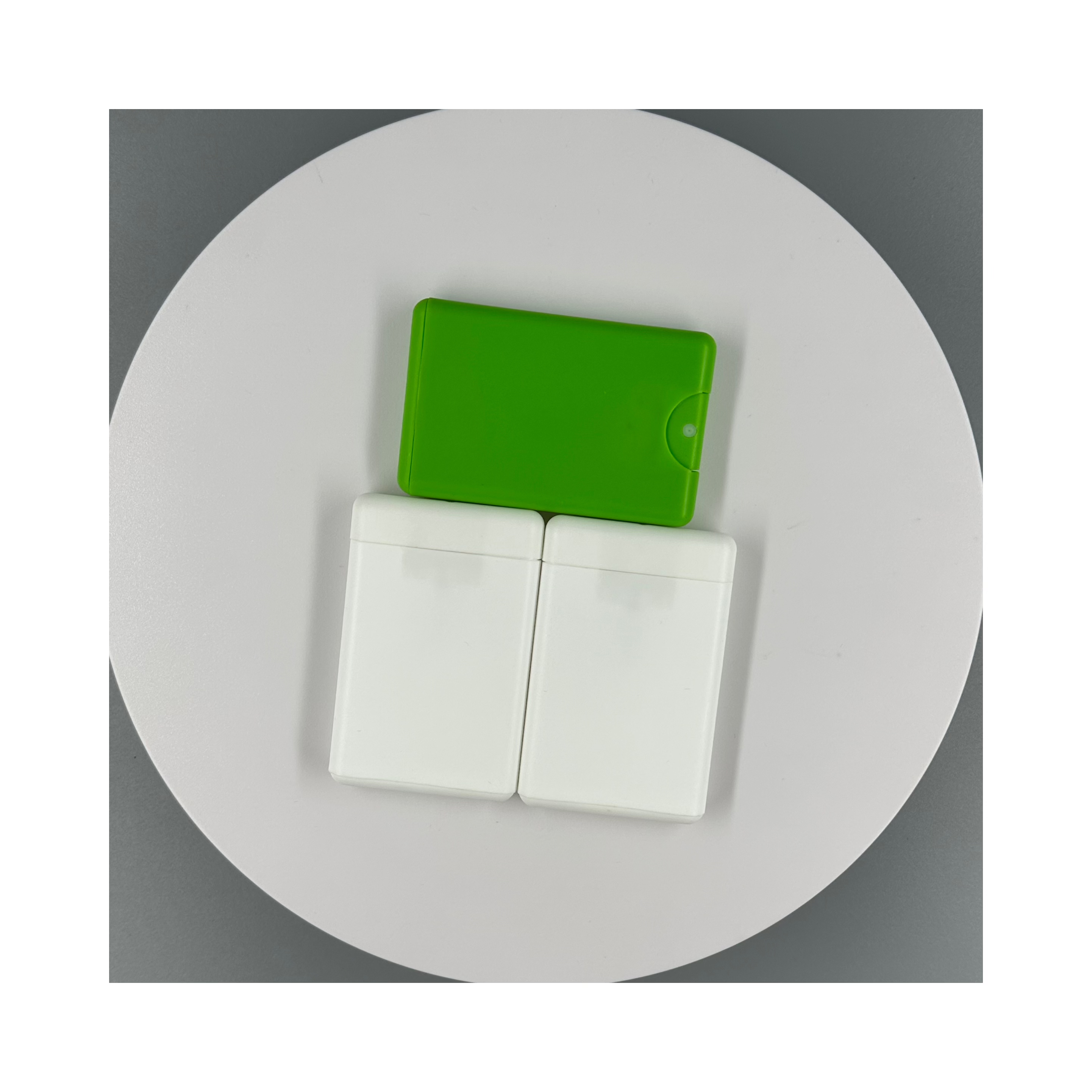 10ml Square Portable Refillable Perfume Spray Bottle with Fine Mist Base Material pp