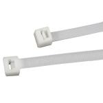 Plastic 4*150mm 104kpa Self Locking Nylon Cable Zip Ties White Black
